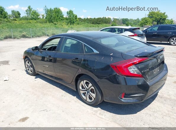 19XFC2E55GE023471 2016 HONDA CIVIC Black Задня ліва чверть