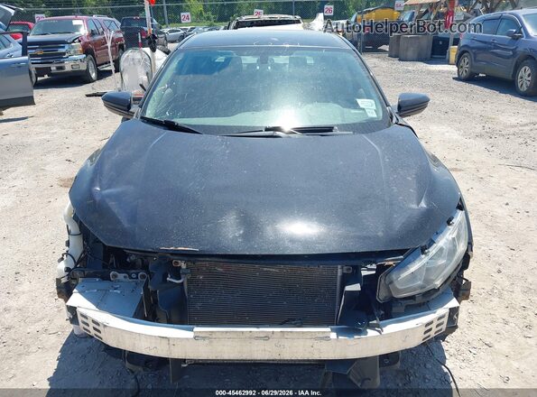 19XFC2E55GE023471 2016 HONDA CIVIC Black Вид щитка приладів