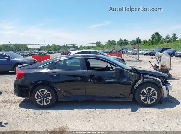 19XFC2E55GE023471 2016 HONDA CIVIC Black Вид задньої частини салону