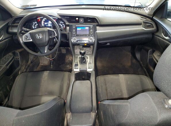 19XFC2E56HE072213 2017 HONDA CIVIC Silver Вид панелі приладів