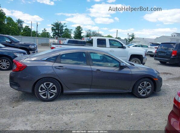 19XFC2E58JE032298 2018 HONDA CIVIC Gray Вид задньої частини салону
