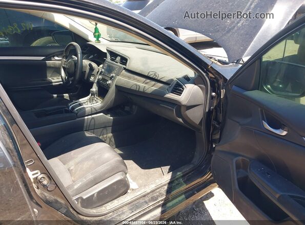 19XFC2E59GE030732 2016 HONDA CIVIC Black Front interior view