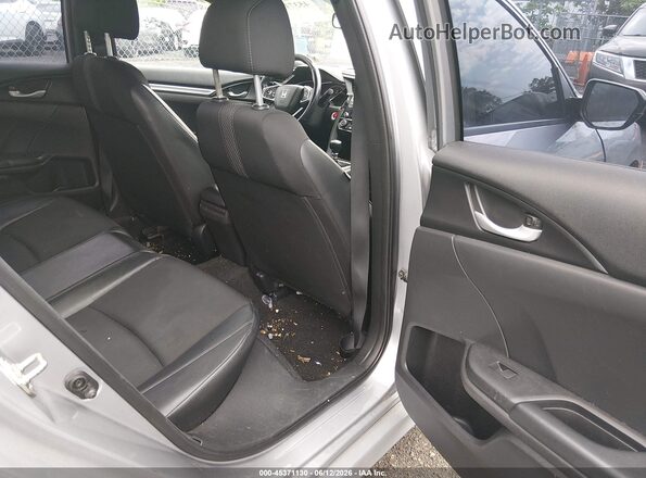 19XFC2E80KE007195 2019 HONDA CIVIC Silver VIN sticker view