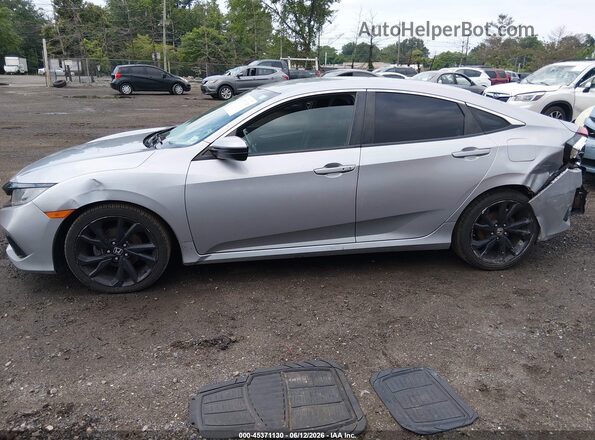 19XFC2E80KE007195 2019 HONDA CIVIC Silver 360 interior view