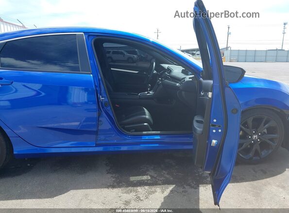 19XFC2E82LE025232 2020 HONDA CIVIC Blue Սալոնի դիմացի տեսք