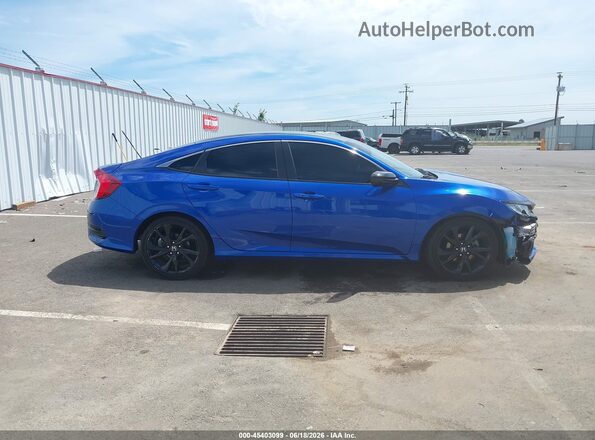 19XFC2E82LE025232 2020 HONDA CIVIC Blue Սալոնի հետևի տեսք