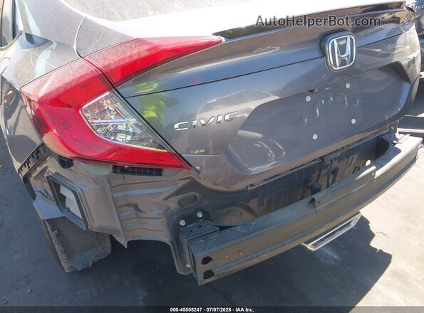19XFC2E87LE022388 2020 HONDA CIVIC Gray წინა ხედი