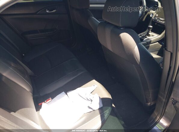 19XFC2E87LE022388 2020 HONDA CIVIC Gray VIN კოდის სტიკერის ხედი