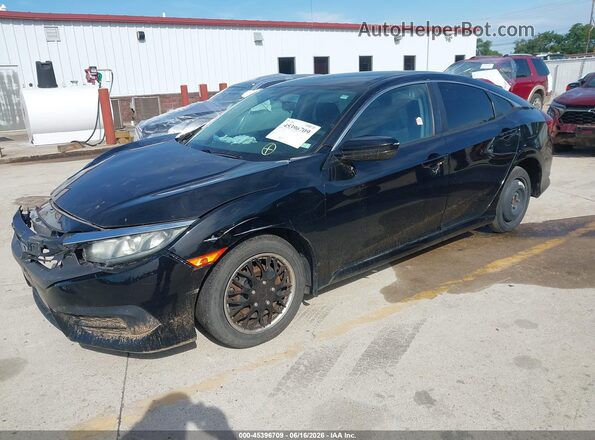 19XFC2F50GE015843 2016 HONDA CIVIC Черный Передняя левая четверть
