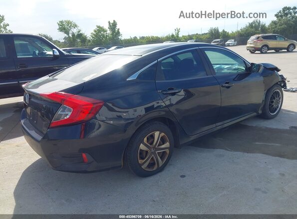 19XFC2F50GE015843 2016 HONDA CIVIC Черный Задняя правая четверть