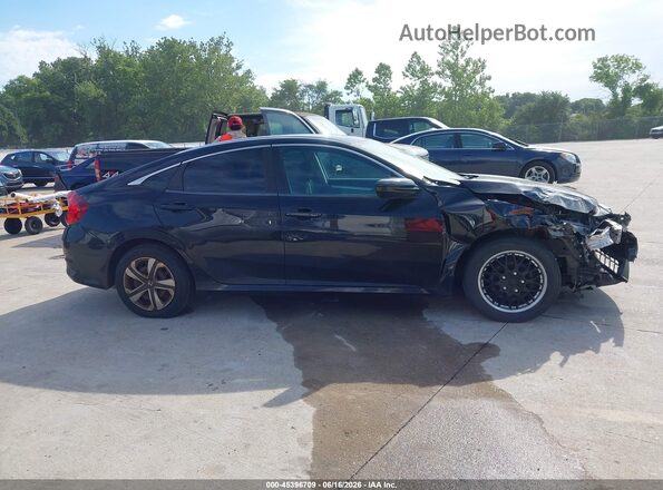 19XFC2F50GE015843 2016 HONDA CIVIC Черный Вид задней части салона