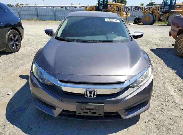 19XFC2F50GE211085 2016 HONDA CIVIC Charcoal Вид спереду