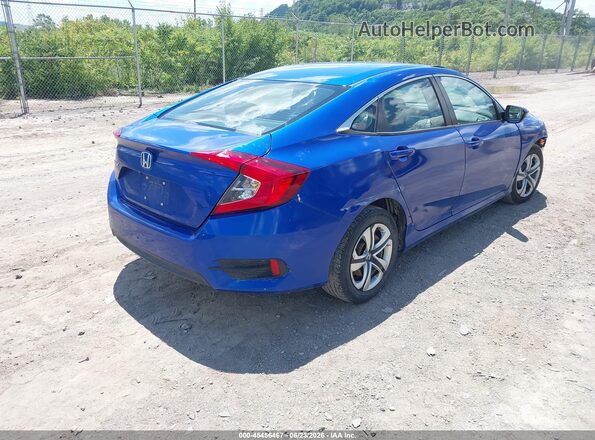 19XFC2F50GE241672 2016 HONDA CIVIC Blue Rear right