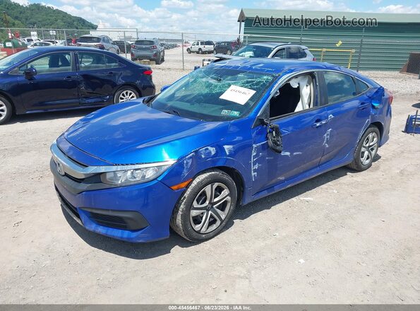 19XFC2F50GE241672 2016 HONDA CIVIC Blue Front left