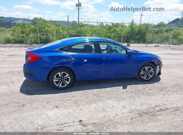 19XFC2F50GE241672 2016 HONDA CIVIC Blue 360 interior view
