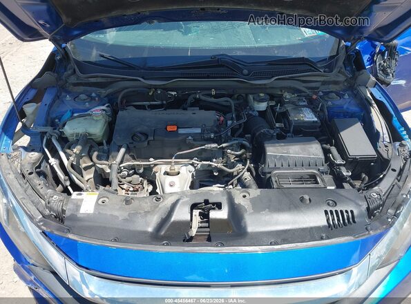 19XFC2F50GE241672 2016 HONDA CIVIC Blue Rear view