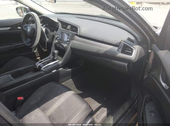 19XFC2F50HE023653 2017 HONDA CIVIC Gray Front interior view
