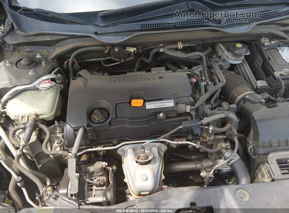 19XFC2F50HE023653 2017 HONDA CIVIC Gray Rear view