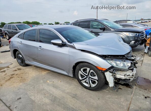 19XFC2F50HE027931 2017 HONDA CIVIC Серебряный Передняя правая четверть