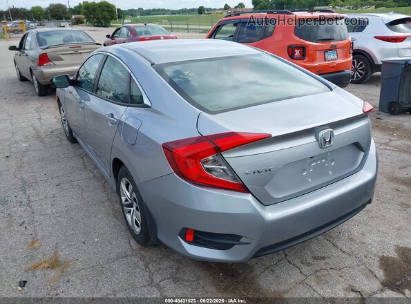 19XFC2F50HE039741 2017 HONDA CIVIC Silver Հետևի ձախ