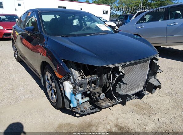19XFC2F50HE042171 2017 HONDA CIVIC Черный Вид спереди