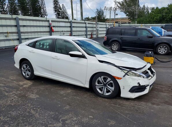 19XFC2F50HE058872 2017 HONDA CIVIC Белый 