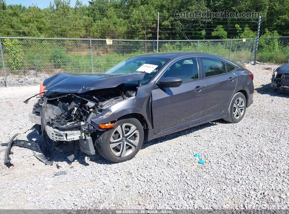 19XFC2F50HE065966 2017 HONDA CIVIC Gray Передня ліва чверть