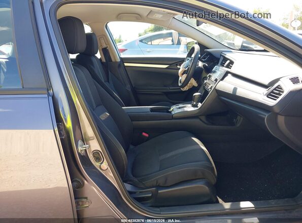 19XFC2F50HE065966 2017 HONDA CIVIC Gray Вид салону спереду
