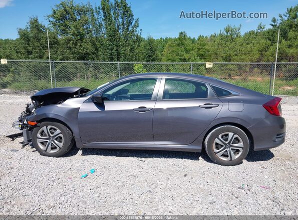 19XFC2F50HE065966 2017 HONDA CIVIC Gray Панорамний вид салону 360°