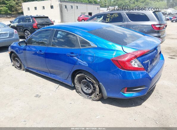 19XFC2F50HE075266 2017 HONDA CIVIC Blue Задня ліва чверть