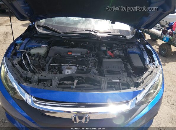 19XFC2F50HE075266 2017 HONDA CIVIC Blue Вид ззаду