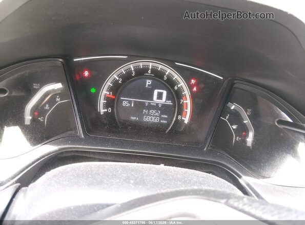 19XFC2F50HE075266 2017 HONDA CIVIC Blue Вид задніх сидінь