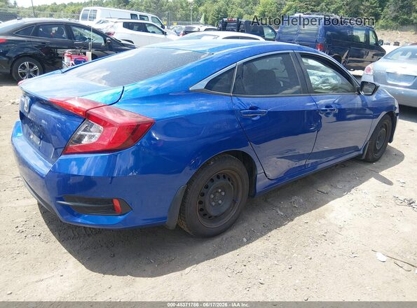 19XFC2F50HE075266 2017 HONDA CIVIC Blue Задня права чверть