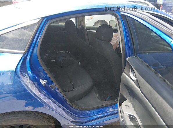 19XFC2F50HE075266 2017 HONDA CIVIC Blue Вид наклейки з VIN-кодом