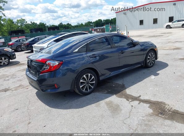 19XFC2F50JE022640 2018 HONDA CIVIC Blue Հետևի աջ