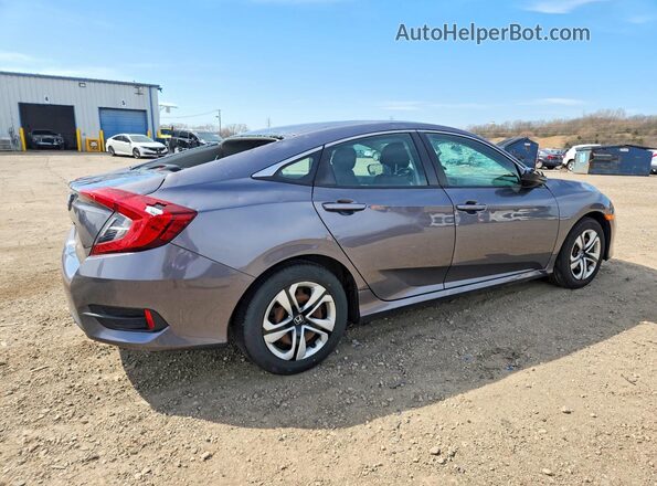 19XFC2F50JE031158 2018 HONDA CIVIC Gray Rear right