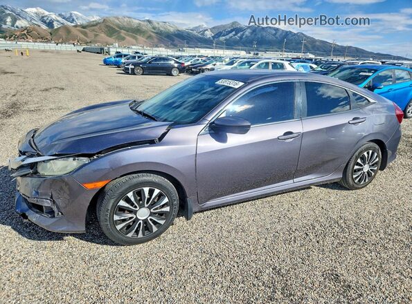 19XFC2F51GE004656 2016 HONDA CIVIC Gray Հետևի ձախ