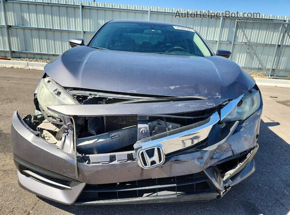 19XFC2F51GE004656 2016 HONDA CIVIC Gray Դիմացի տեսք