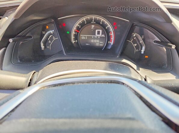 19XFC2F51GE004656 2016 HONDA CIVIC Gray Սարքավորումների վահանակի տեսք