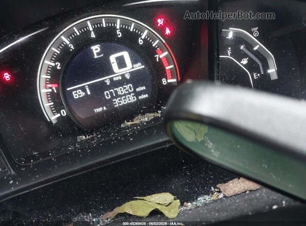 19XFC2F51GE014748 2016 HONDA CIVIC Серый Вид задних сидений