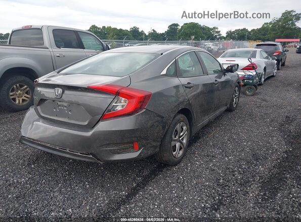 19XFC2F51GE014748 2016 HONDA CIVIC Серый Задняя правая четверть