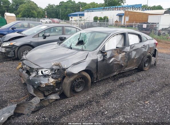 19XFC2F51GE014748 2016 HONDA CIVIC Серый Передняя левая четверть