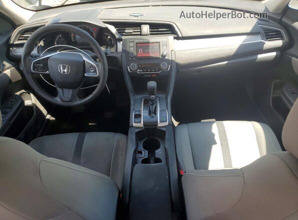 19XFC2F51GE031016 2016 HONDA CIVIC Blue Vista del salpicadero