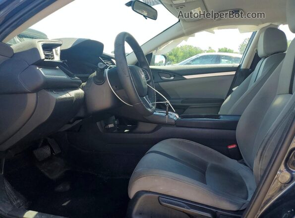 19XFC2F51GE031016 2016 HONDA CIVIC Blue Vista interior delantera