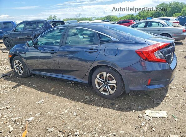 19XFC2F51GE031016 2016 HONDA CIVIC Blue Trasero izquierdo