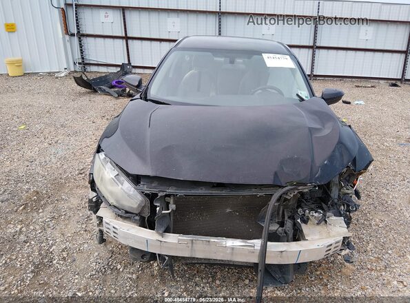 19XFC2F51GE037480 2016 HONDA CIVIC Black Widok z tyłu