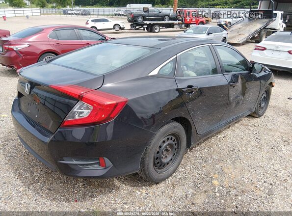 19XFC2F51GE037480 2016 HONDA CIVIC Black Tył prawy