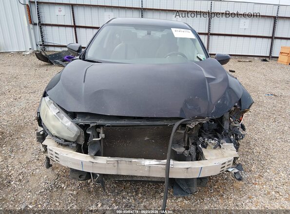 19XFC2F51GE037480 2016 HONDA CIVIC Black Widok deski rozdzielczej