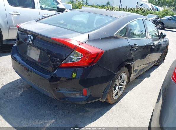19XFC2F51GE048351 2016 HONDA CIVIC Black Tył prawy