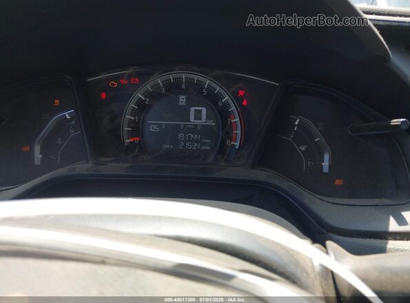 19XFC2F51GE048351 2016 HONDA CIVIC Black Widok tylnych siedzeń